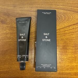 Salt & Stone Black Rose & Oud Hand Cream 2 oz New